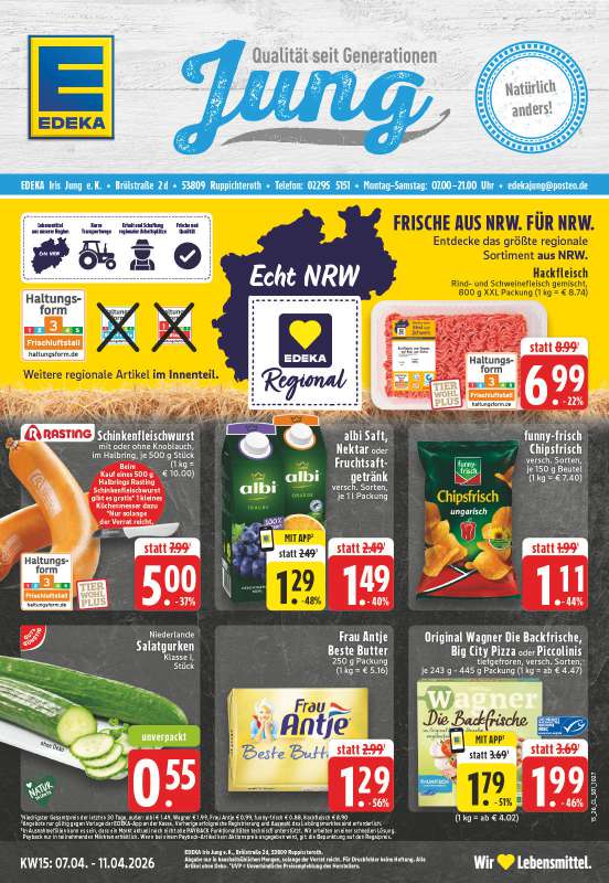 EDEKA Jung - Brölstraße 2d