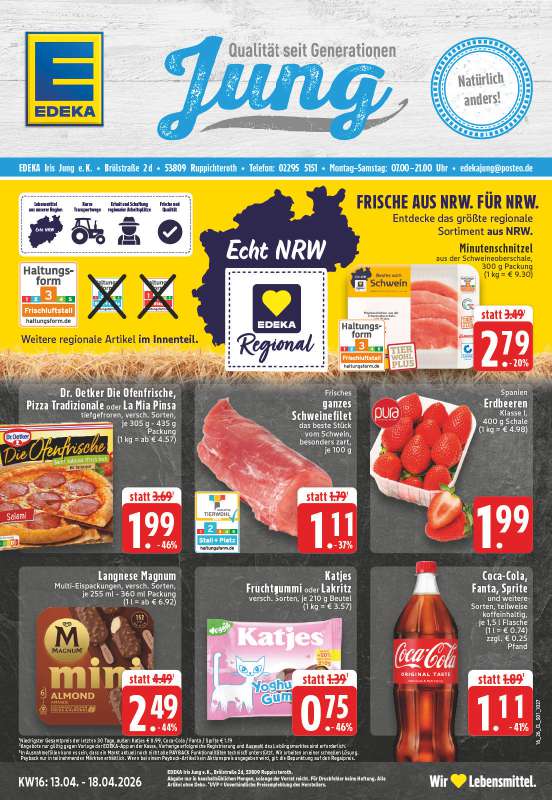 EDEKA Jung - Brölstraße 2d