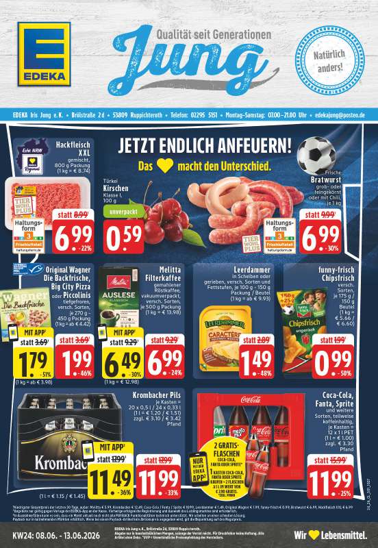 EDEKA Jung - Brölstraße 2d