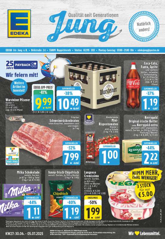 EDEKA Jung - Brölstraße 2d