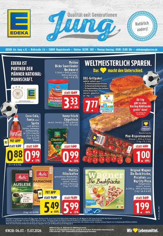 EDEKA Jung - Brölstraße 2d