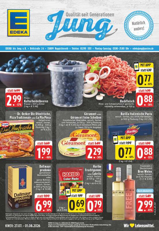 EDEKA Jung - Brölstraße 2d