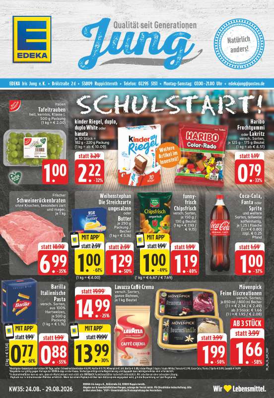 EDEKA Jung - Brölstraße 2d