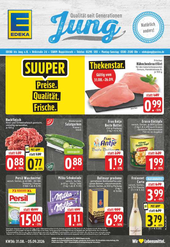 EDEKA Jung - Brölstraße 2d