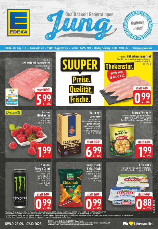 EDEKA Jung - Brölstraße 2d