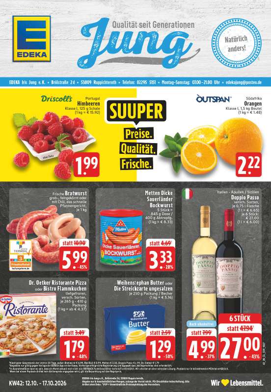EDEKA Jung - Brölstraße 2d