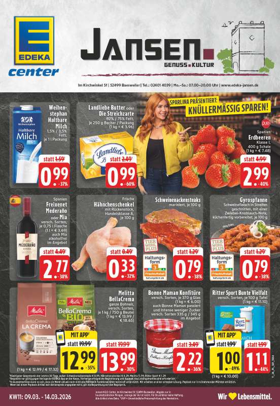 EDEKA Jansen - Im Kirchwinkel 5f