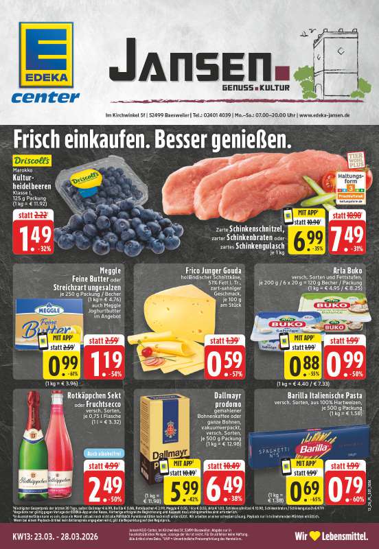 EDEKA Jansen - Im Kirchwinkel 5f