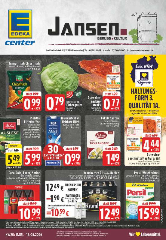 EDEKA Jansen - Im Kirchwinkel 5f