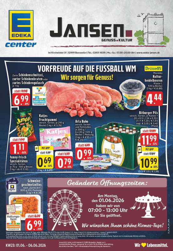 EDEKA Jansen - Im Kirchwinkel 5f