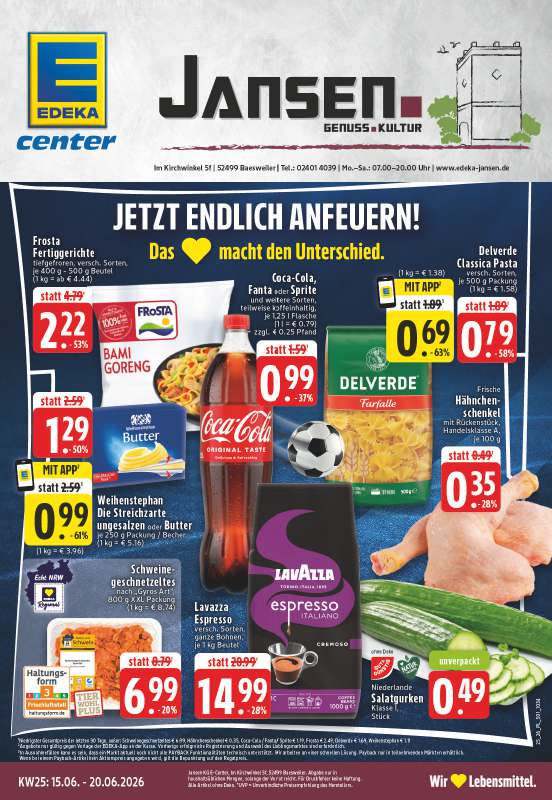 EDEKA Jansen - Im Kirchwinkel 5f