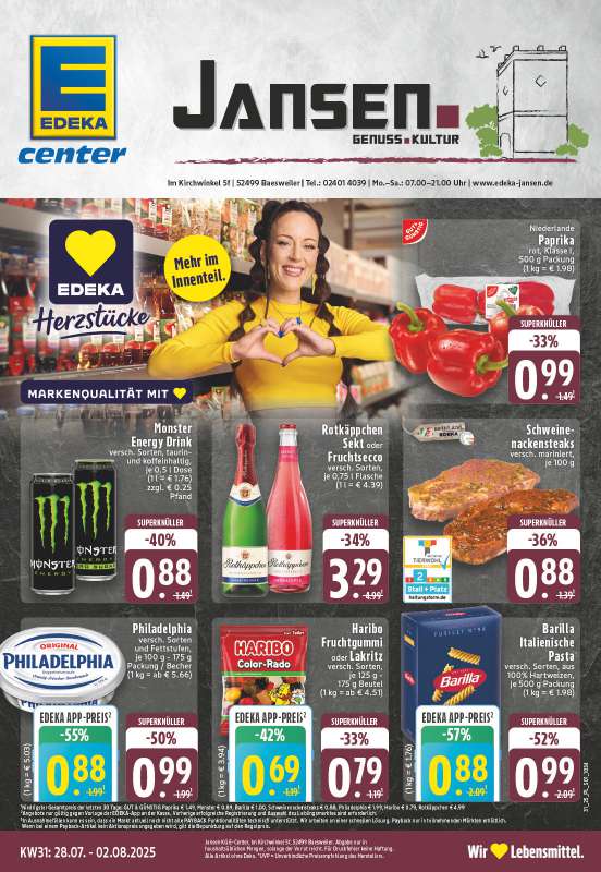 EDEKA Jansen - Im Kirchwinkel 5f