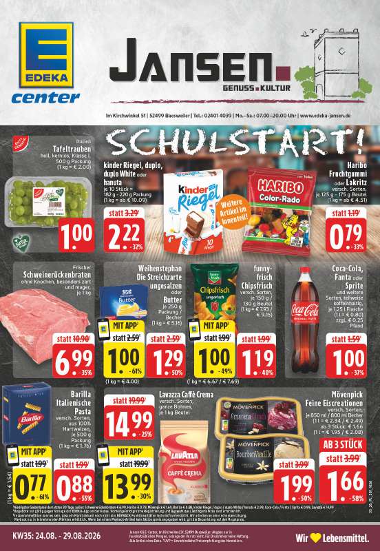 EDEKA Jansen - Im Kirchwinkel 5f