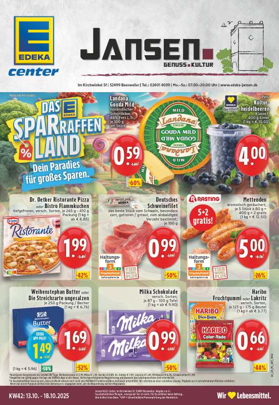 EDEKA Jansen - Im Kirchwinkel 5f