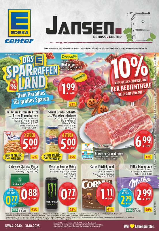 EDEKA Jansen - Im Kirchwinkel 5f