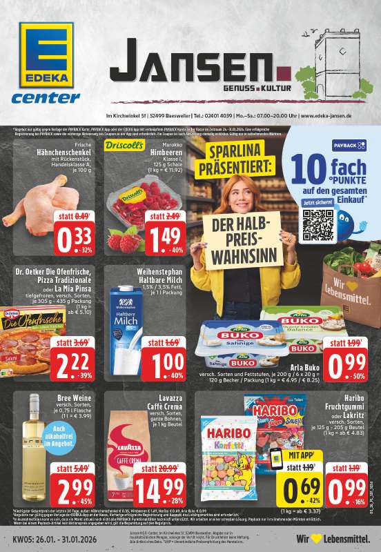 EDEKA Jansen - Im Kirchwinkel 5f