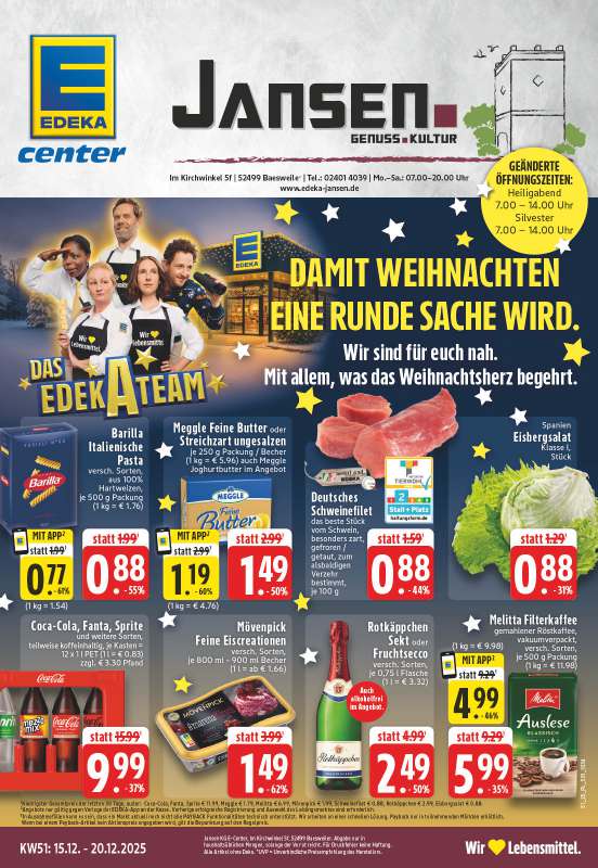 EDEKA Jansen - Im Kirchwinkel 5f