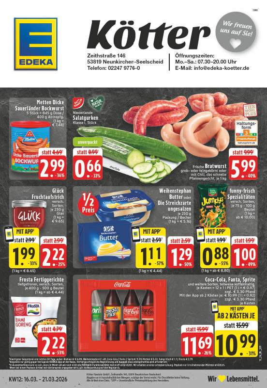 EDEKA Kötter - Zeithstraße 146