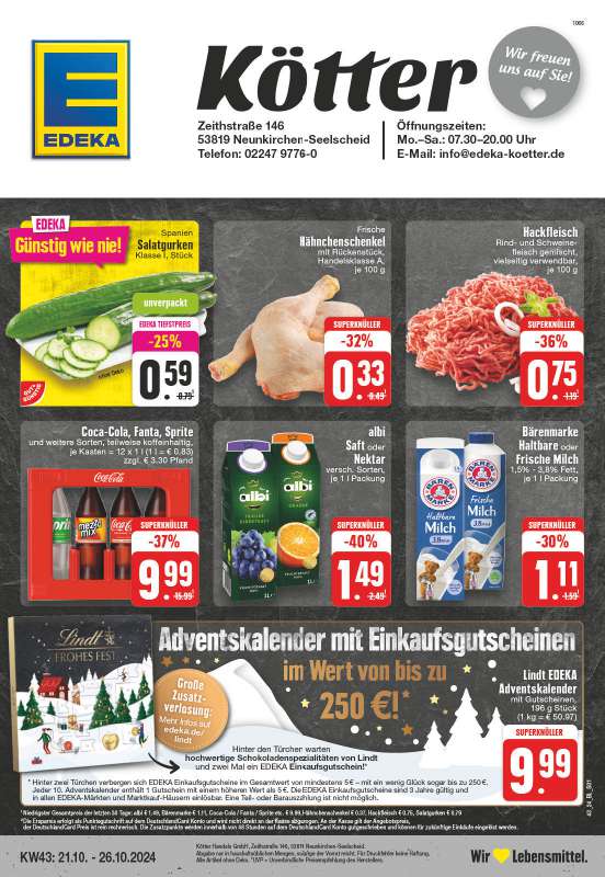 EDEKA Kötter - Zeithstraße 146