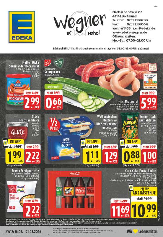 EDEKA Wegner - Märkische Straße 82