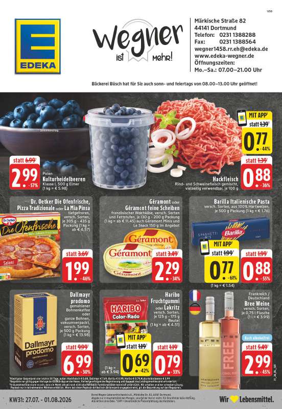 EDEKA Wegner - Märkische Straße 82