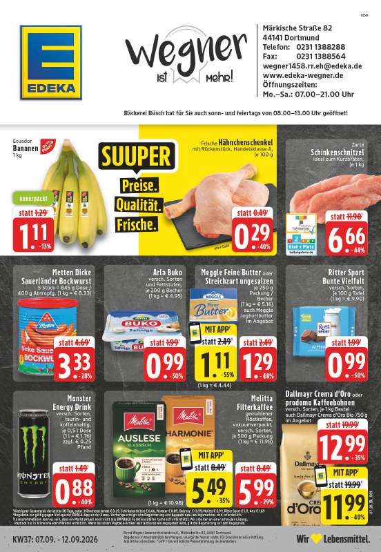 EDEKA Wegner - Märkische Straße 82