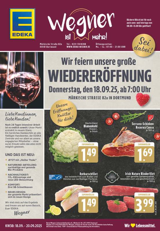 EDEKA Wegner - Märkische Straße 82