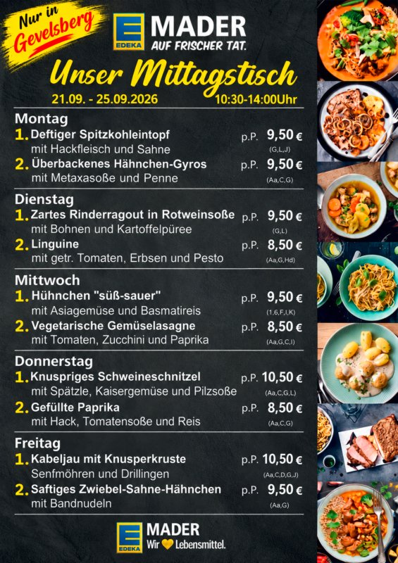 Mittagstisch
