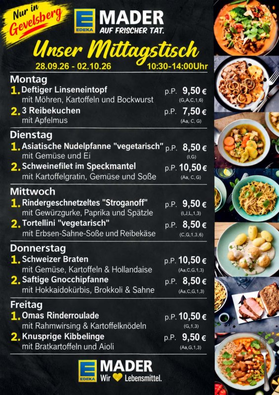 Mittagstisch