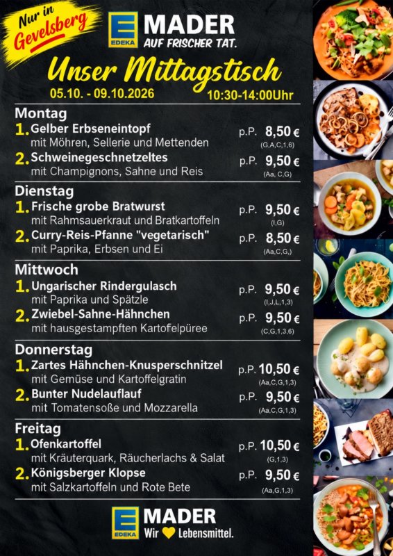 Mittagstisch