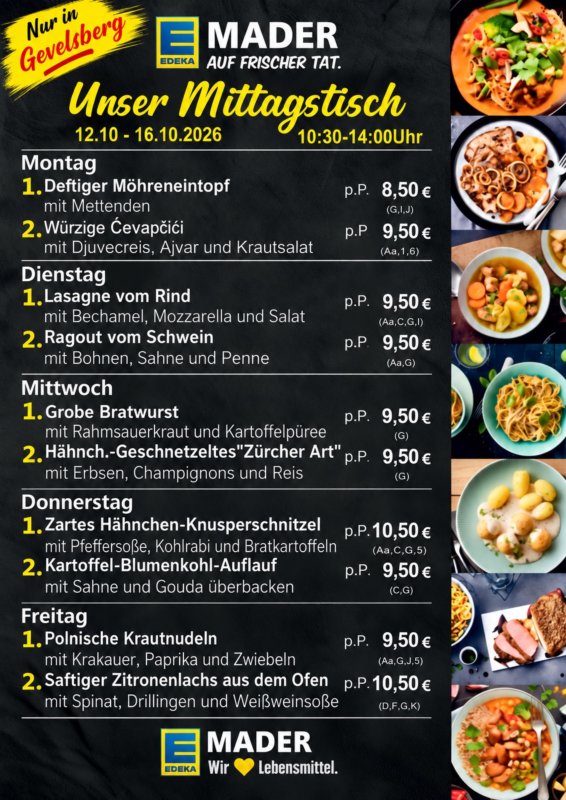 Mittagstisch
