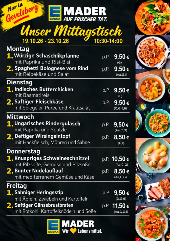 Mittagstisch