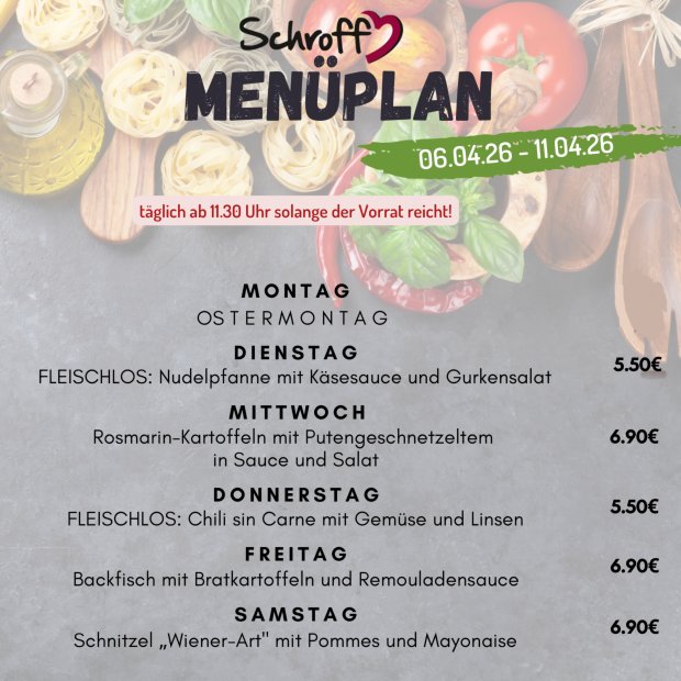 Menüplan