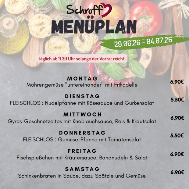 Menüplan