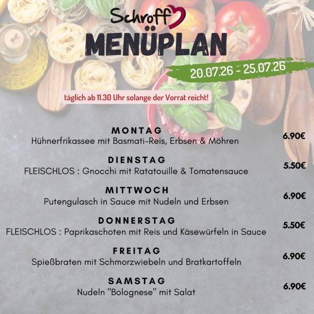 Menüplan
