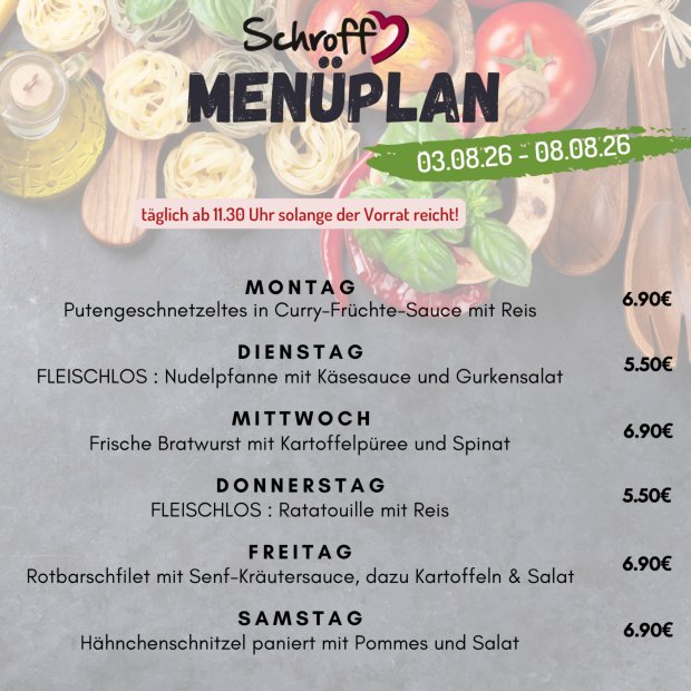 Menüplan