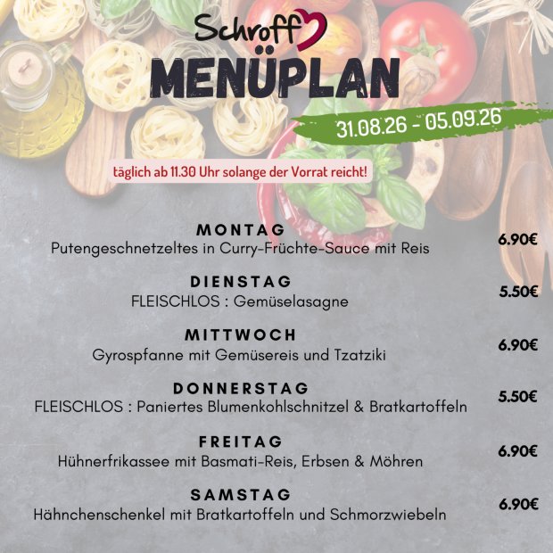 Menüplan