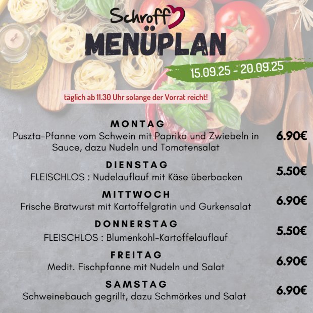 Menüplan