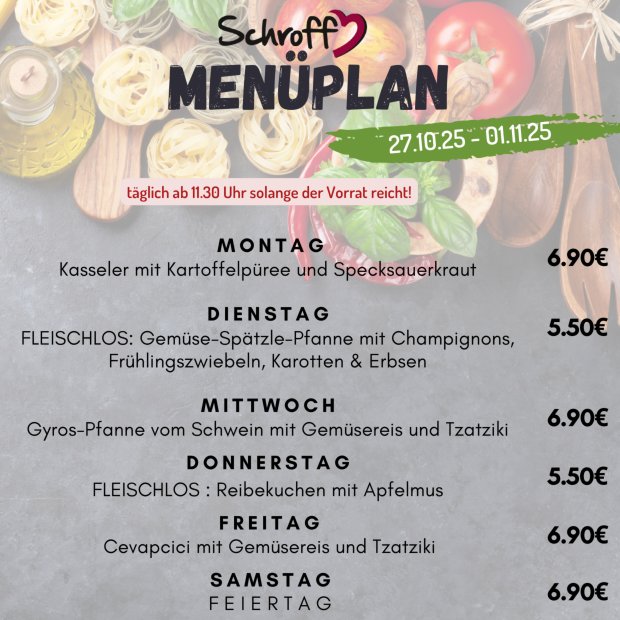 Menüplan