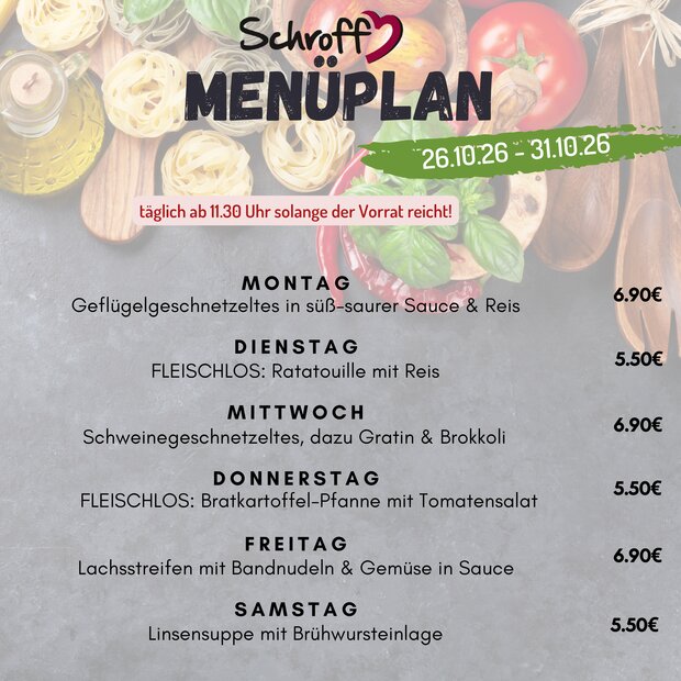 Menüplan