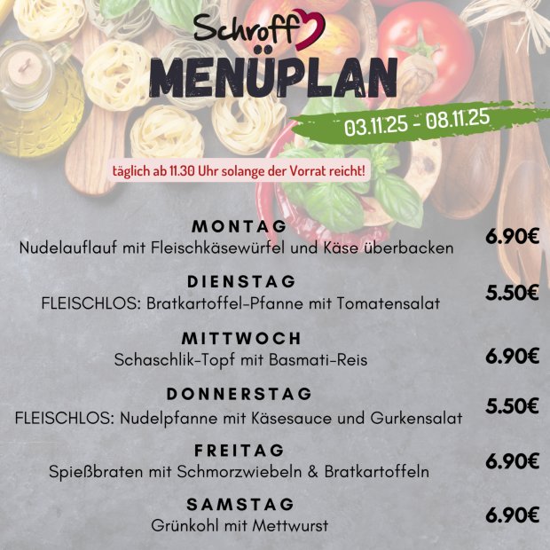 Menüplan