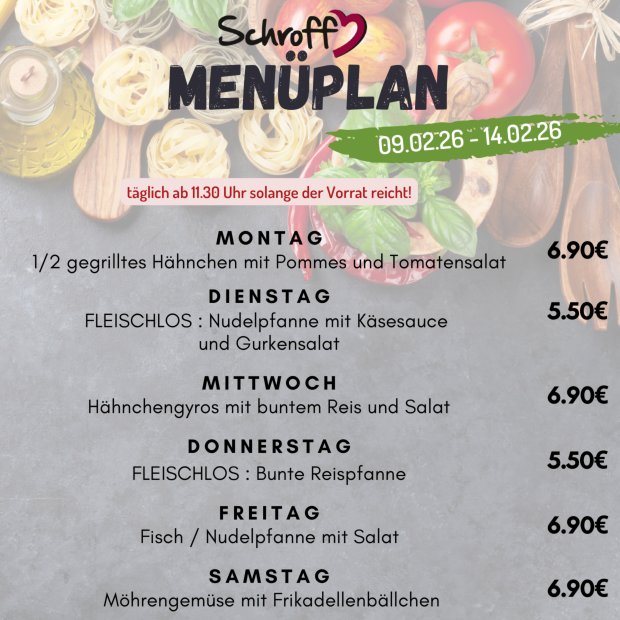 Menüplan