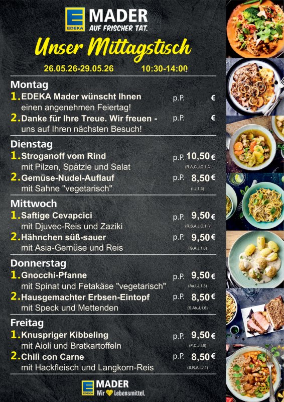 Mittagstisch