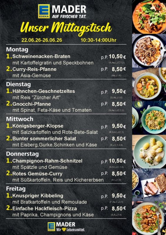 Mittagstisch