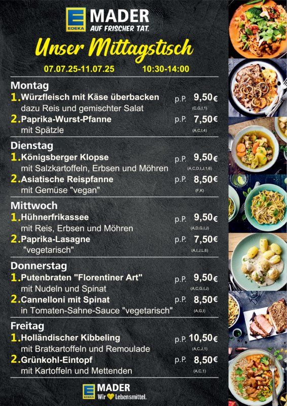 Mittagstisch