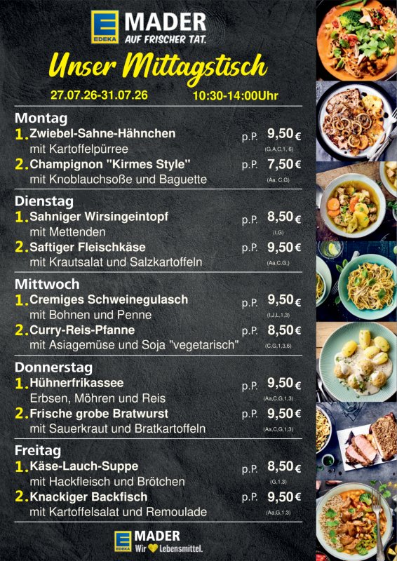 Mittagstisch