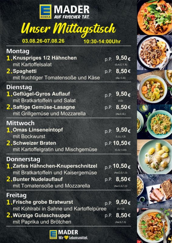 Mittagstisch
