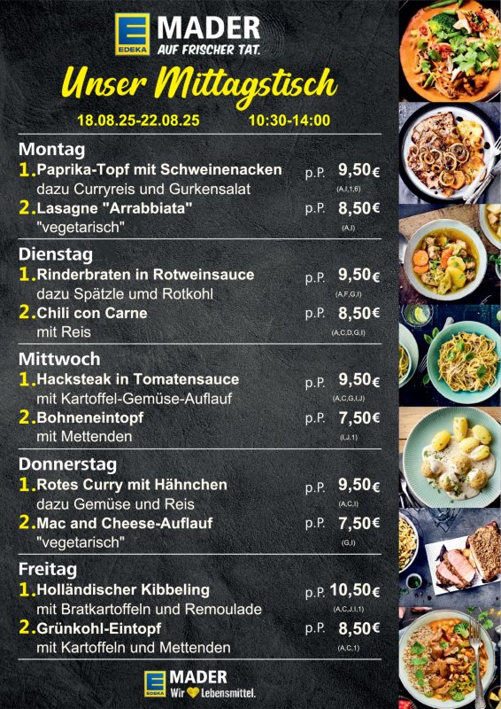 Mittagstisch