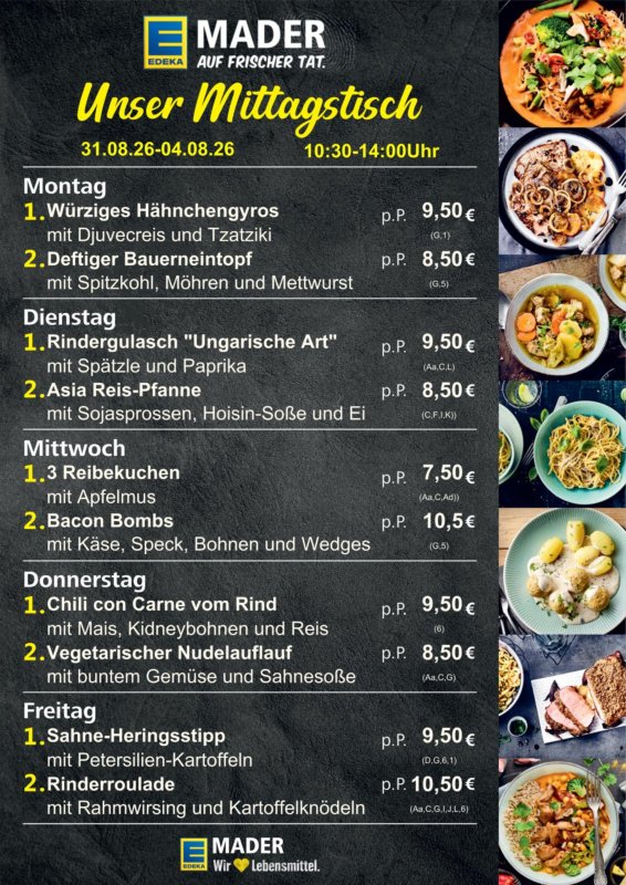 Mittagstisch
