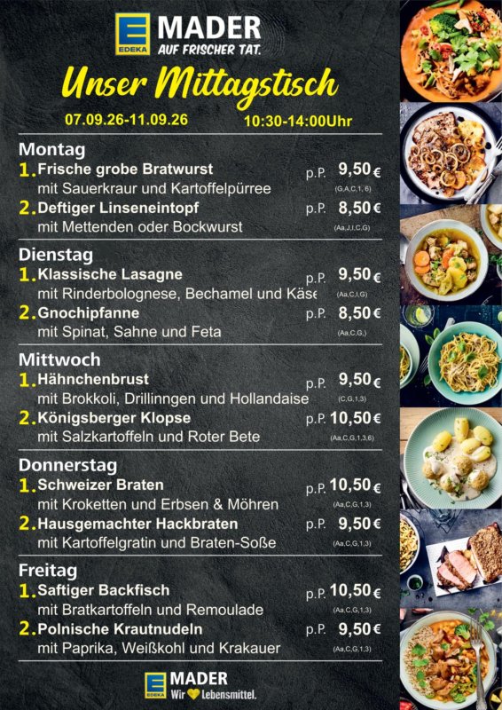 Mittagstisch